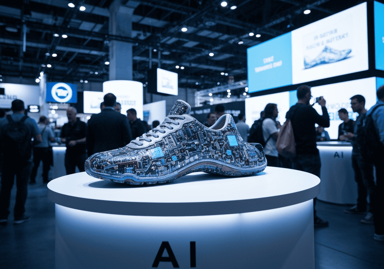 chaussure intégrant de l'ia