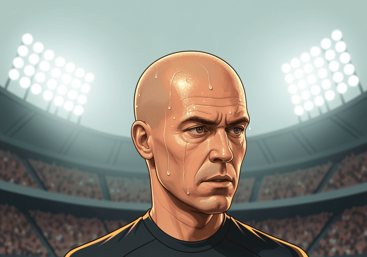 tête de l'arbitre
